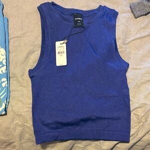 Express Royal Blue Women's Tank Top